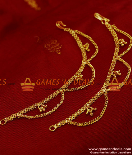 Gold ear side hot sale chains with price